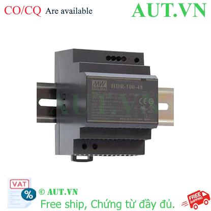 Ảnh của HDR-100-15N | Nguồn 1 chiều Mean Well, 70x90mm, 97.5W