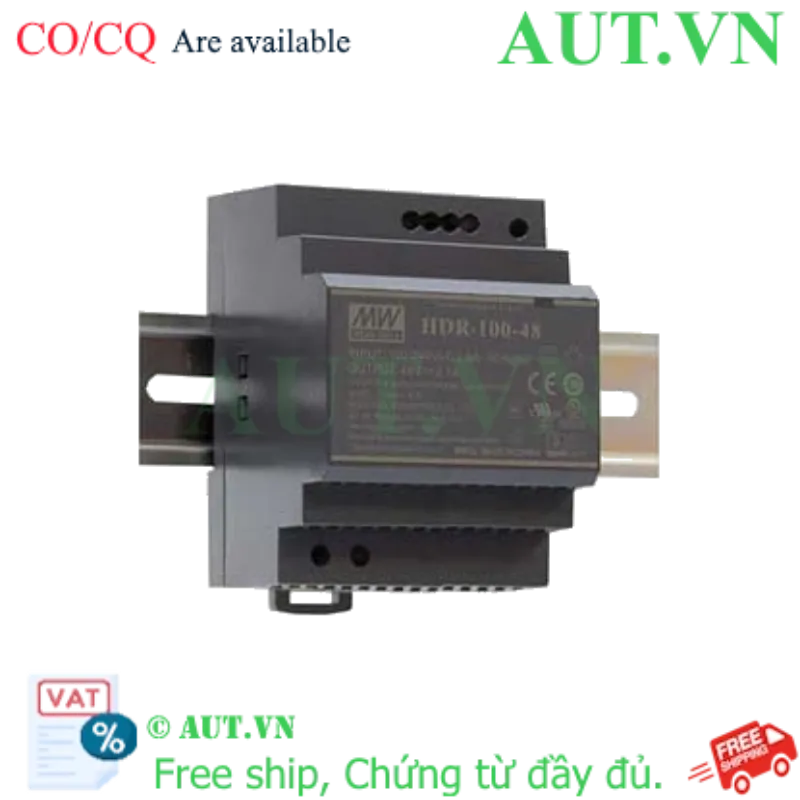 Ảnh của HDR-100-15N | Nguồn 1 chiều Mean Well, 70x90mm, 97.5W