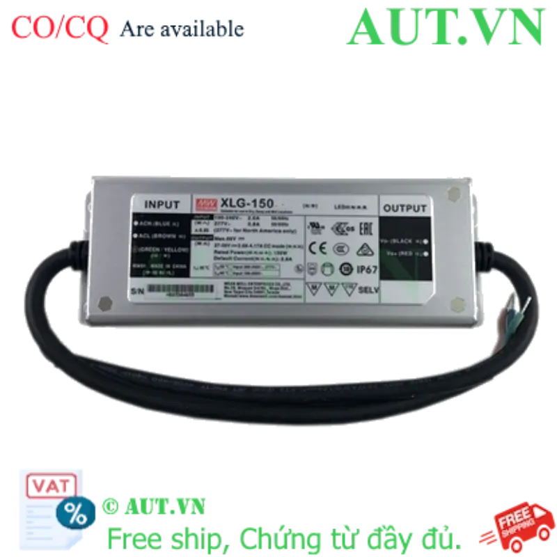 Ảnh của Nguồn đèn LED 150W ổn định công suất MEAN WELL XLG-150-L-A 