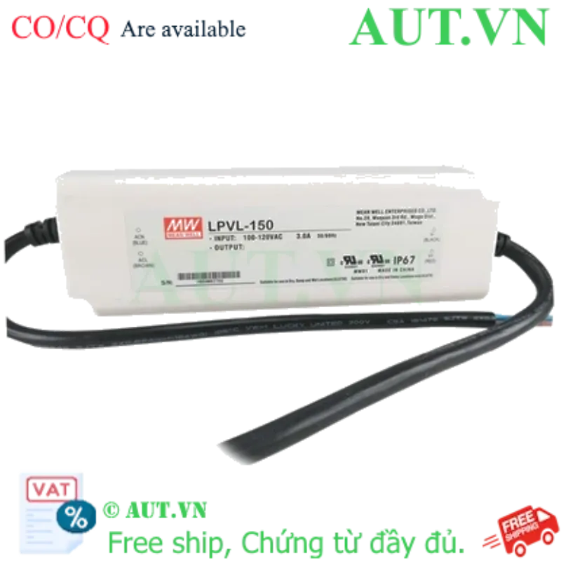 Ảnh của Bộ nguồn xung 150W một ngõ ra MEAN WELL LPVL-150-24 