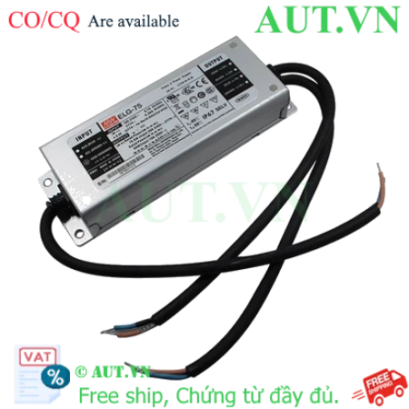 Ảnh của Nguồn đèn LED 75W cấp dòng ổn định MEAN WELL ELG-75-C350 