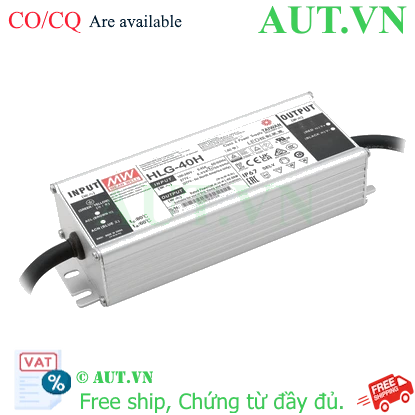 Ảnh của Nguồn đèn LED 40W ổn dòng ổn áp MEAN WELL HLG-40H-30A 