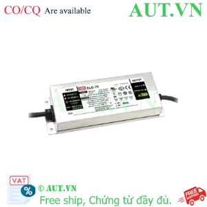 Ảnh của Nguồn đèn LED 75W cấp dòng và áp ổn định MEAN WELL ELG-75-12 
