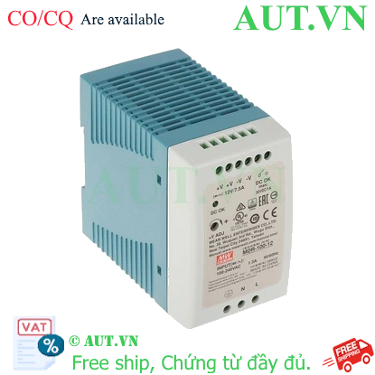 Ảnh của MDR-100-12 | Nguồn xung Mean Well, 90W, 100-240VAC