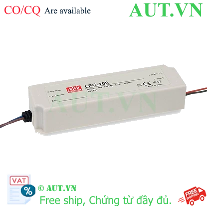 Ảnh của Bộ nguồn LED Meanwell LPC-100-2100 (24-48V 100W 2100mA)