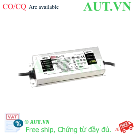 Ảnh của Nguồn đèn LED 75W cấp dòng và áp ổn định MEAN WELL ELG-75-42AB-3Y 