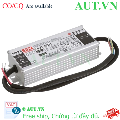 Ảnh của Nguồn đèn LED 60W cấp dòng ổn định MEAN WELL HLG-60H-24AB 