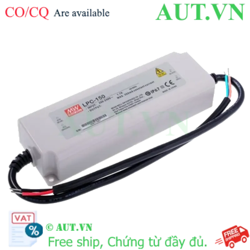 Ảnh của Bộ nguồn LED Meanwell LPC-150-700 (107-215V 150W 700mA)