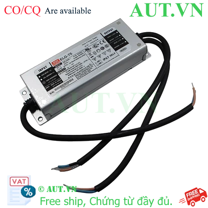 Ảnh của Nguồn đèn LED 75W cấp dòng ổn định MEAN WELL ELG-75-C700DA 