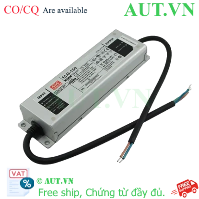 Ảnh của Nguồn đèn LED 150W cấp dòng và áp ổn định MEAN WELL ELG-150-C700 