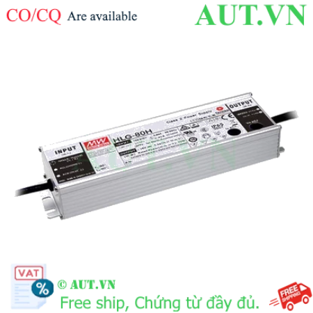 Ảnh của Nguồn đèn LED 80W cấp dòng ổn định MEAN WELL HLG-80H-42A 