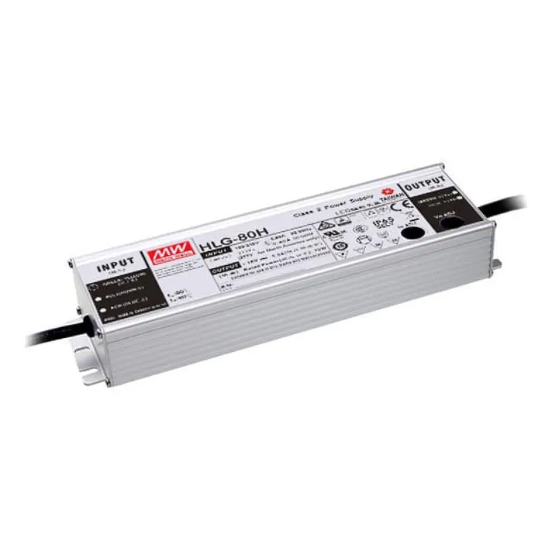 Ảnh của Nguồn đèn LED 80W cấp dòng ổn định MEAN WELL HLG-80H-48A 