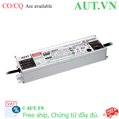 Ảnh của Nguồn đèn LED 80W cấp dòng ổn định MEAN WELL HLG-80H-54AB 