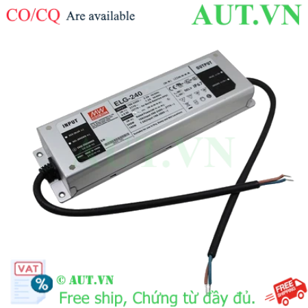 Ảnh của Nguồn đèn LED 144-200W ổn áp ổn dòng MEAN WELL ELG-200-36A 