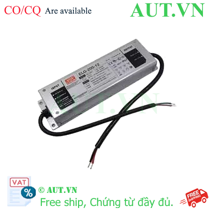 Ảnh của Nguồn đèn LED 144-200W ổn áp ổn dòng MEAN WELL ELG-200-12 