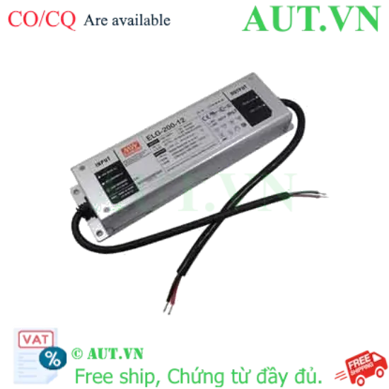 Ảnh của Nguồn đèn LED 144-200W ổn áp ổn dòng MEAN WELL ELG-200-12 