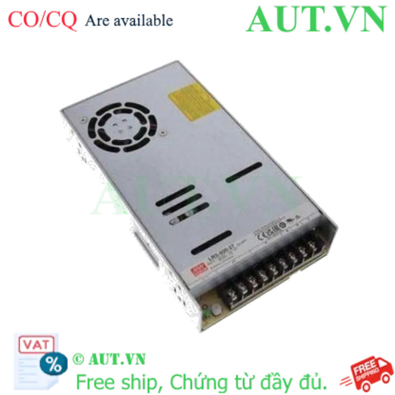 Ảnh của Bộ Nguồn Mean Well LRS-600-27 | 600W - 27V | Hiệu Suất 91% Siêu Bền