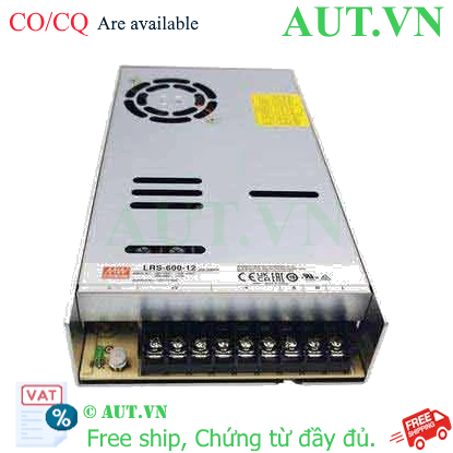 Ảnh của Bộ nguồn 600W đơn đầu ra MEAN WELL LRS-600-12 