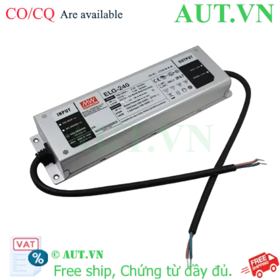 Ảnh của Nguồn đèn LED cấp dòng ổn định MEAN WELL ELG-200-C2100AB 