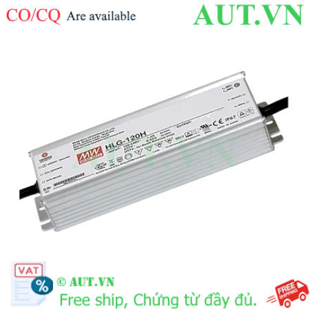 Ảnh của Nguồn đèn LED 120W cấp dòng ổn định MEAN WELL HLG-120H-12A 