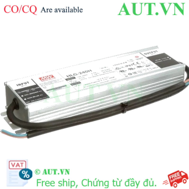 Ảnh của Nguồn đèn LED 240W cấp dòng ổn định MEAN WELL HLG-240H-36 