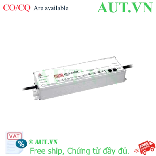 Ảnh của Nguồn đèn LED 240W cấp dòng ổn định MEAN WELL HLG-240H-12A 
