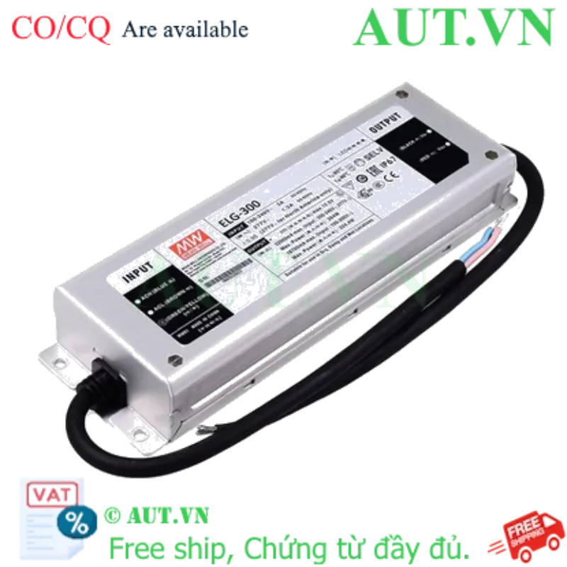 Ảnh của Bộ nguồn LED Meanwell ELG-300-12A (12V 300W 22A)