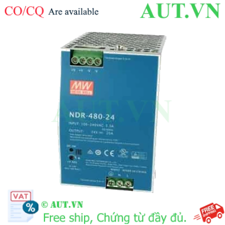 Ảnh của NDR-480-24 Nguồn tổ ong Meanwell - Hàng mới - Sẵn kho