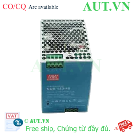Ảnh của Bộ nguồn 480W một ngõ ra gắn thanh ray MEAN WELL NDR-480-48 