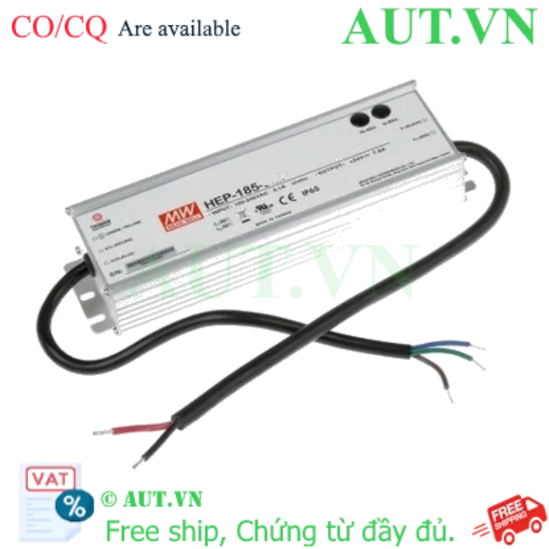 Ảnh của Bộ nguồn LED Meanwell HEP-185-12A (12V 185W 13A)