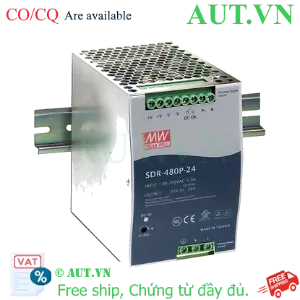 Ảnh của Bộ nguồn 480W điều chỉnh hệ số công suất và vận hành song song MEAN WELL SDR-480P-24 