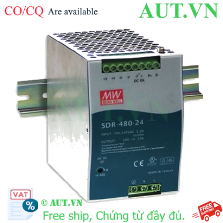 Ảnh của SDR-480-48 Bộ chuyển đổi nguồn MEAN WELL - Giá cực tốt
