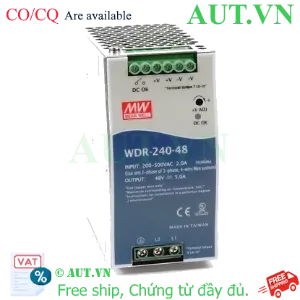 Ảnh của Bộ nguồn Meanwell WDR-240-48 (48V 240W 5A)