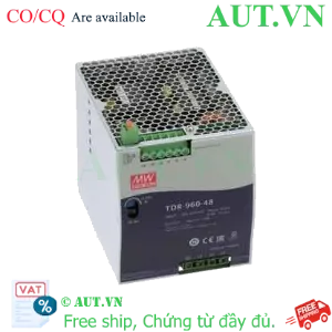 Ảnh của Bộ nguồn 3 pha 960W có chức năng PFC gắn thanh ray MEAN WELL TDR-960-48 