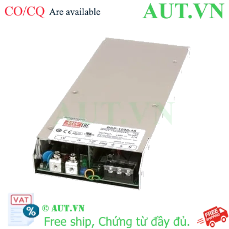 Ảnh của Bộ chuyển đổi nguồn 1000W  MEAN WELL RSP-1000-48 