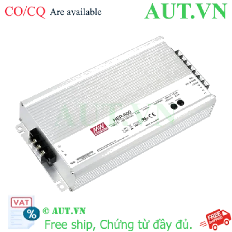 Ảnh của Bộ nguồn LED Meanwell HEP-600-30 (30V 600W 20A)