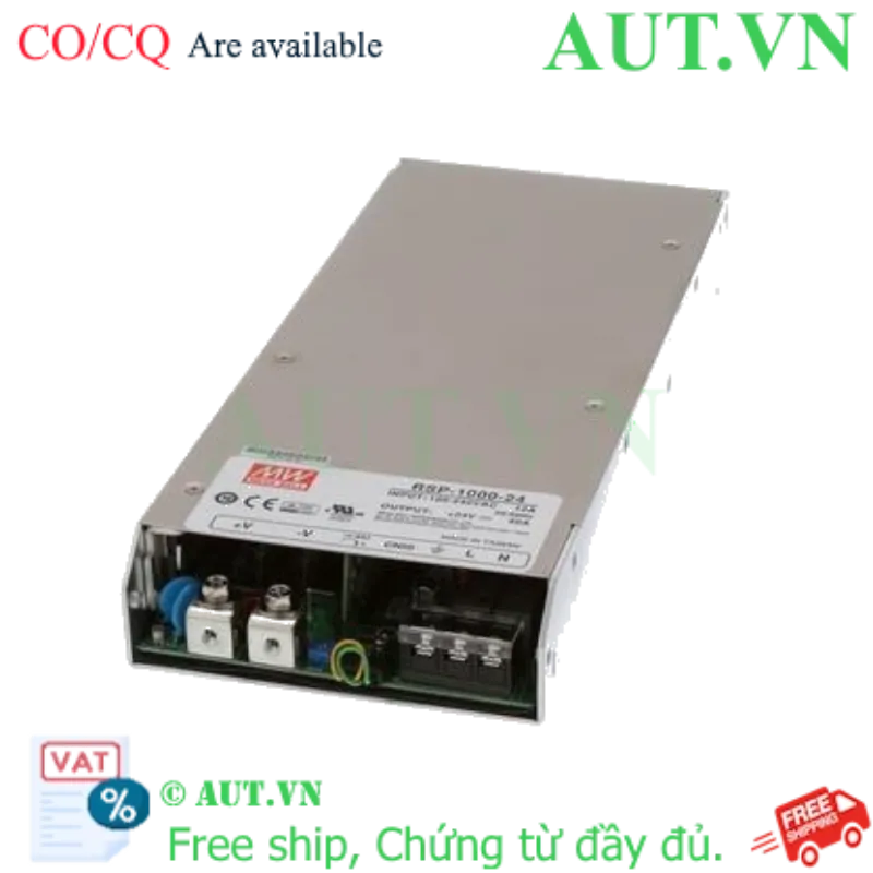 Ảnh của Bộ chuyển đổi nguồn 1000W  MEAN WELL RSP-1000-24 