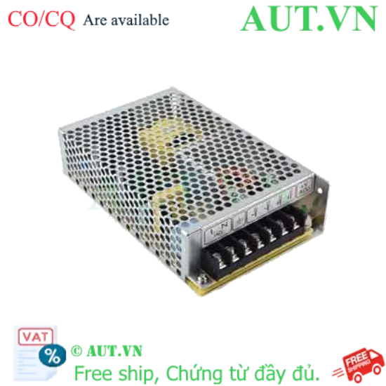 Ảnh của Bộ chuyển đổi nguồn 100W   MEAN WELL RS-100-15 