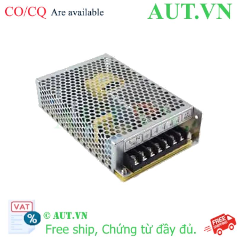 Ảnh của Bộ chuyển đổi nguồn 100W   MEAN WELL RS-100-15 