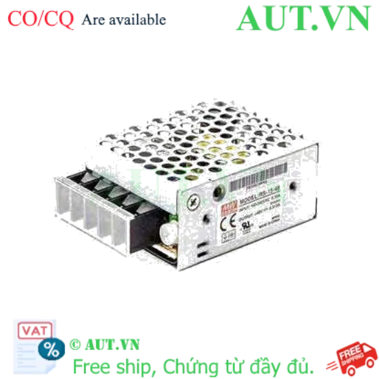 Ảnh của Bộ chuyển đổi nguồn 15W  MEAN WELL RS-15-48 