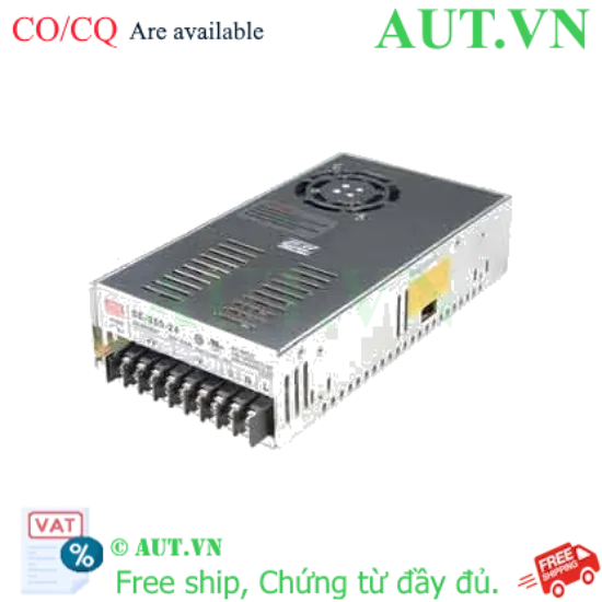 Ảnh của Bộ chuyển đổi nguồn 350W SE-350 series MEAN WELL SE-350-24 