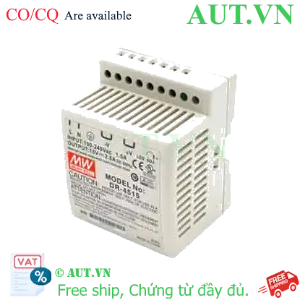 Ảnh của Bộ chuyển đổi nguồn 45W DR-45 series MEAN WELL DR-4515 