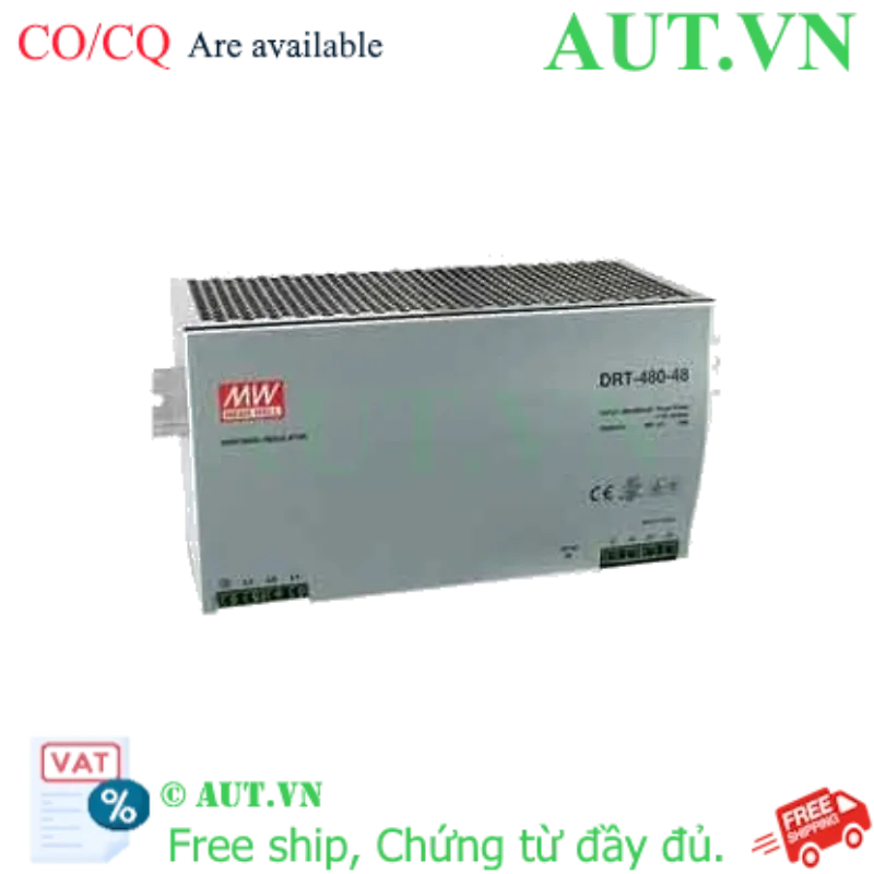 Ảnh của Bộ chuyển đổi nguồn 480W MEAN WELL DRT-480-48 