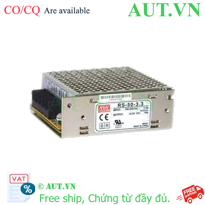 Ảnh của Bộ chuyển đổi nguồn 50W  MEAN WELL RS-50-3.3 