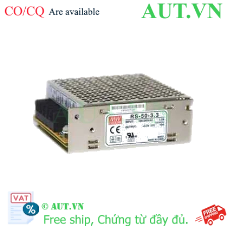 Ảnh của Bộ chuyển đổi nguồn 50W  MEAN WELL RS-50-3.3 