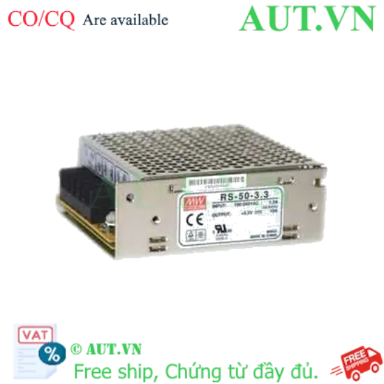 Ảnh của Bộ chuyển đổi nguồn 50W  MEAN WELL RS-50-3.3 