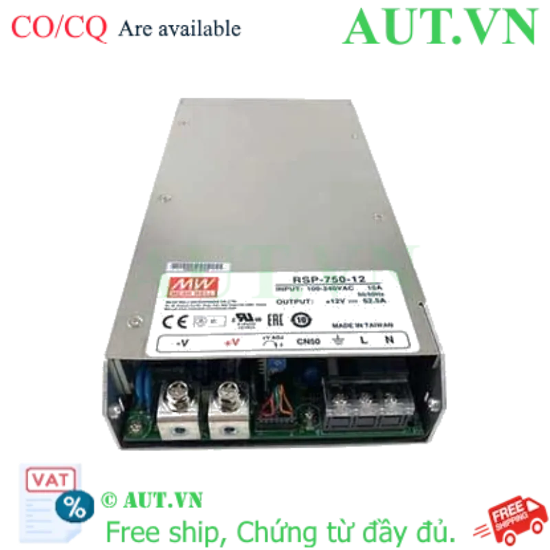Ảnh của Bộ chuyển đổi nguồn 750W  MEAN WELL RSP-750-48 