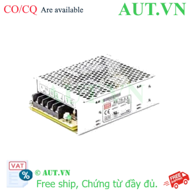 Ảnh của Bộ chuyển đổi nguồn 75W  MEAN WELL RS-75-3.3 