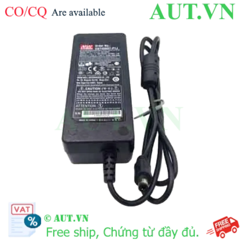 Ảnh của Bộ chuyển đổi nguồn AC-DC 40W công nghiệp MEAN WELL GST40A07-P1J 
