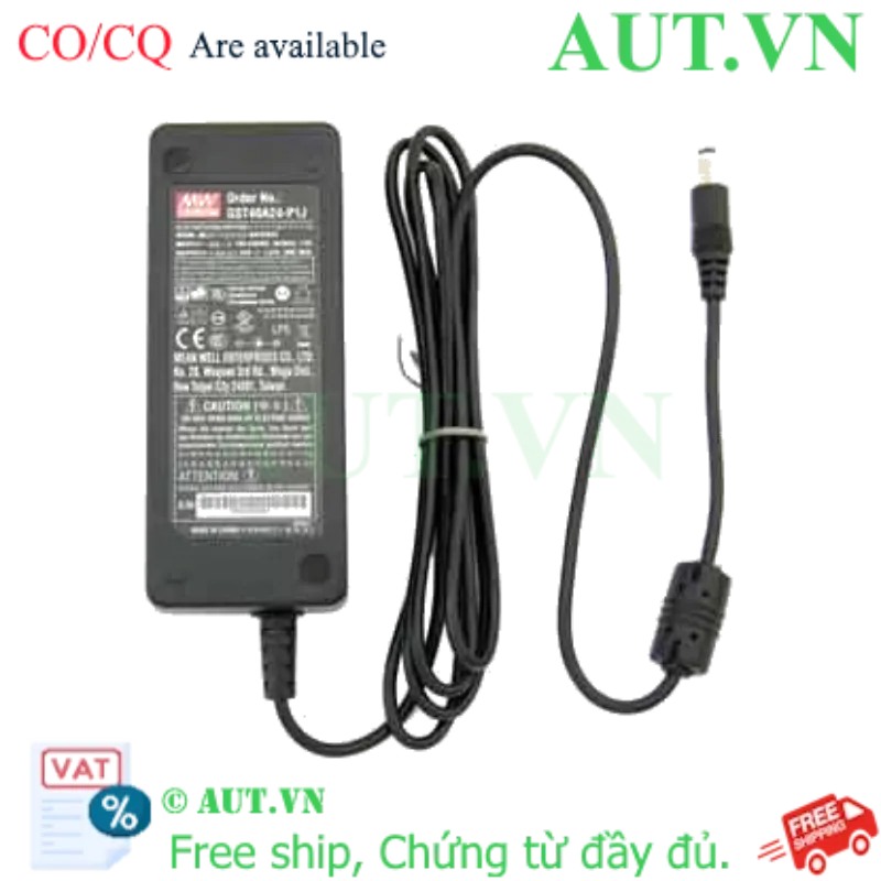 Ảnh của Bộ chuyển đổi nguồn AC-DC 40W công nghiệp MEAN WELL GST40A24-P1J 